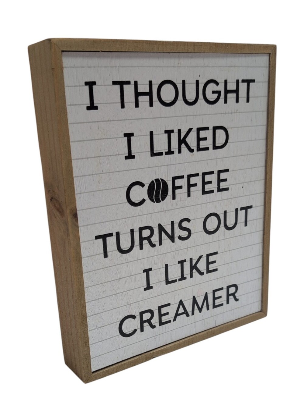 HOBBY LOBBY Wooden Coffee Sign